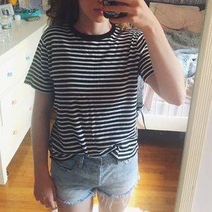 🍒striped tee